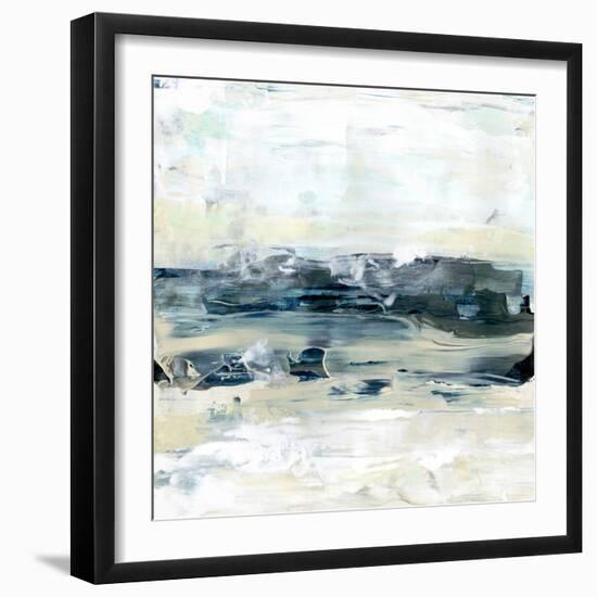 Coastal Blues II-Lila Bramma-Framed Art Print