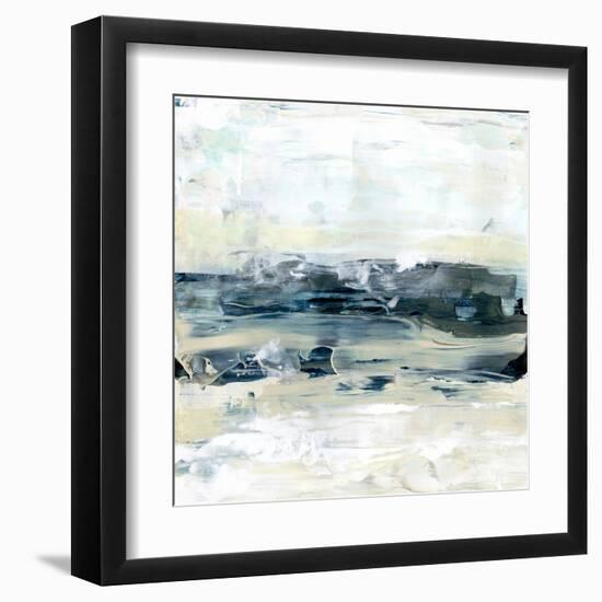 Coastal Blues II-Lila Bramma-Framed Art Print