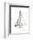 Coastal Boat Sketch I-Lanie Loreth-Framed Art Print