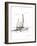 Coastal Boat Sketch II-Lanie Loreth-Framed Art Print