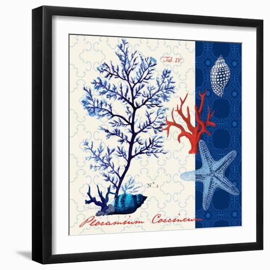 Coastal Botanical-Devon Ross-Framed Art Print