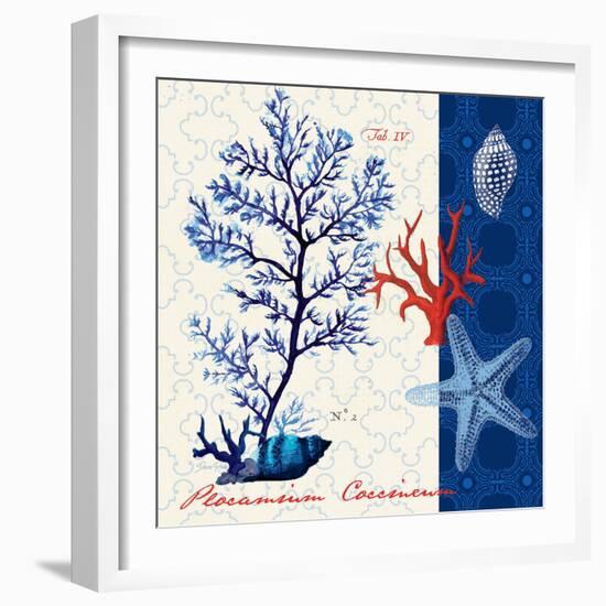 Coastal Botanical-Devon Ross-Framed Art Print