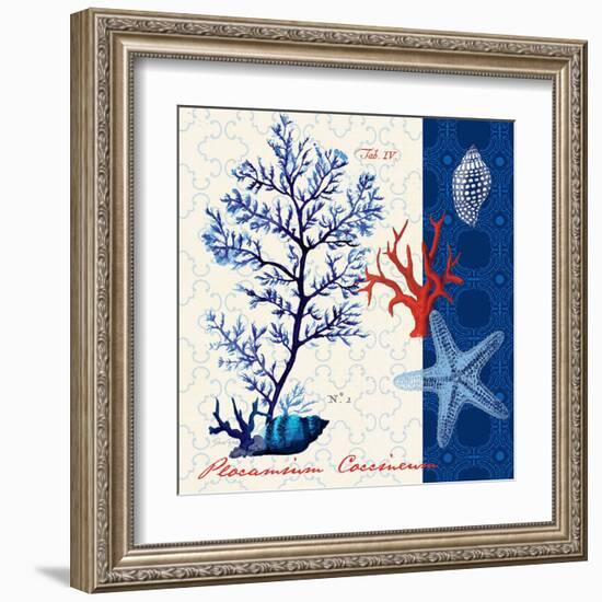 Coastal Botanical-Devon Ross-Framed Art Print