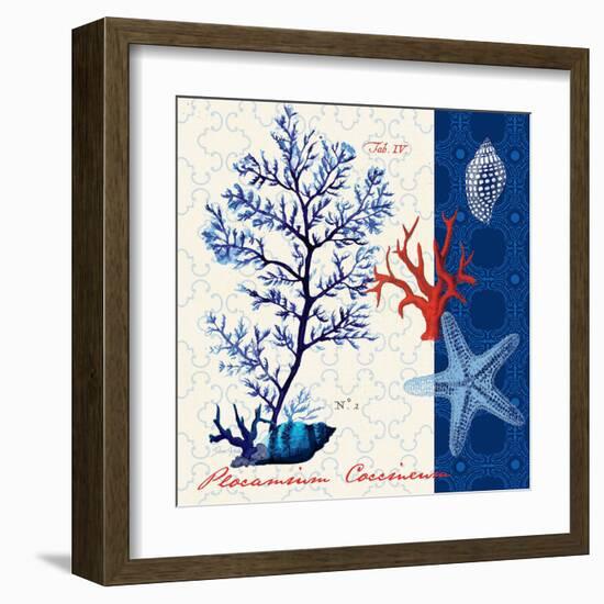 Coastal Botanical-Devon Ross-Framed Art Print