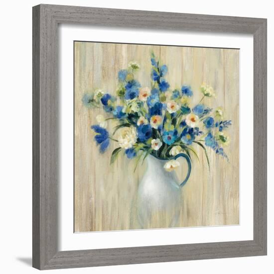 Coastal Bouquet-Silvia Vassileva-Framed Art Print