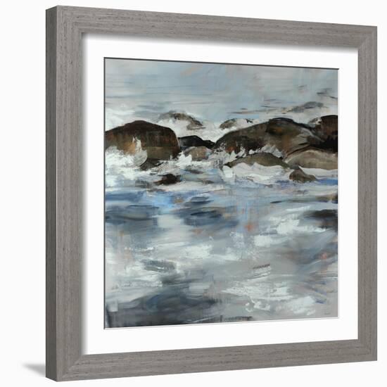 Coastal Break-Sydney Edmunds-Framed Giclee Print