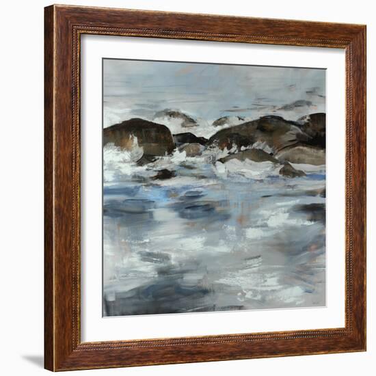 Coastal Break-Sydney Edmunds-Framed Giclee Print