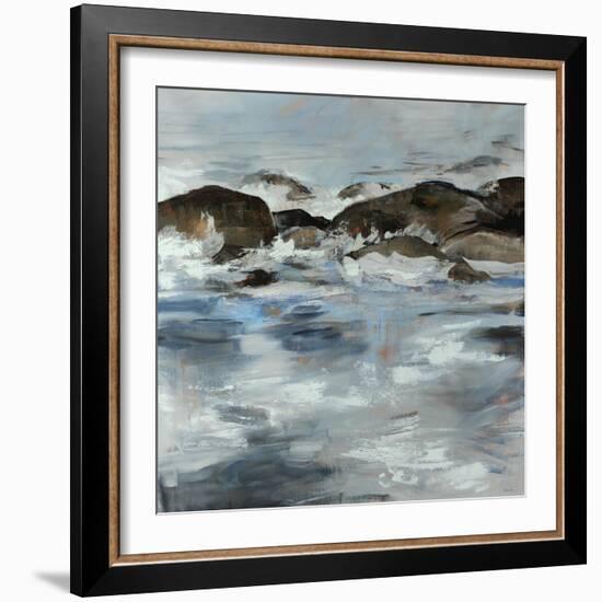 Coastal Break-Sydney Edmunds-Framed Giclee Print