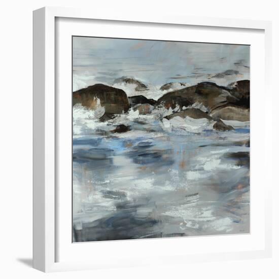 Coastal Break-Sydney Edmunds-Framed Giclee Print