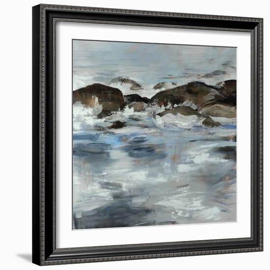 Coastal Break-Sydney Edmunds-Framed Giclee Print