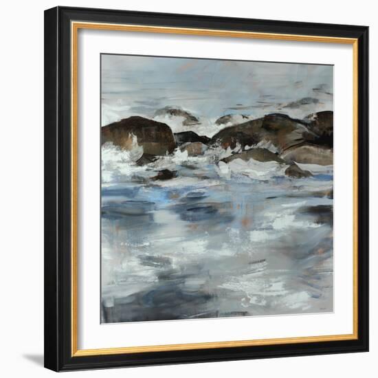 Coastal Break-Sydney Edmunds-Framed Giclee Print