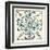 Coastal Breeze Tile IV-Anne Tavoletti-Framed Art Print