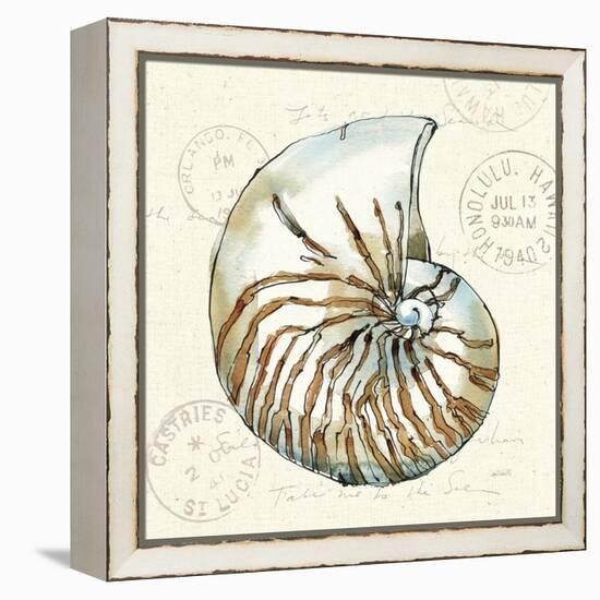 Coastal Breeze V-Anne Tavoletti-Framed Stretched Canvas