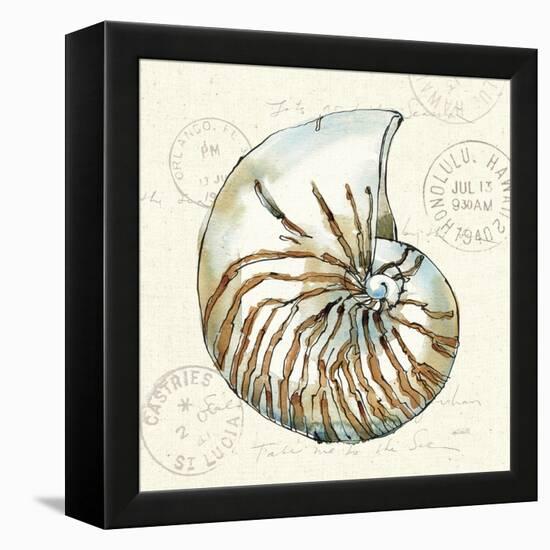 Coastal Breeze V-Anne Tavoletti-Framed Stretched Canvas