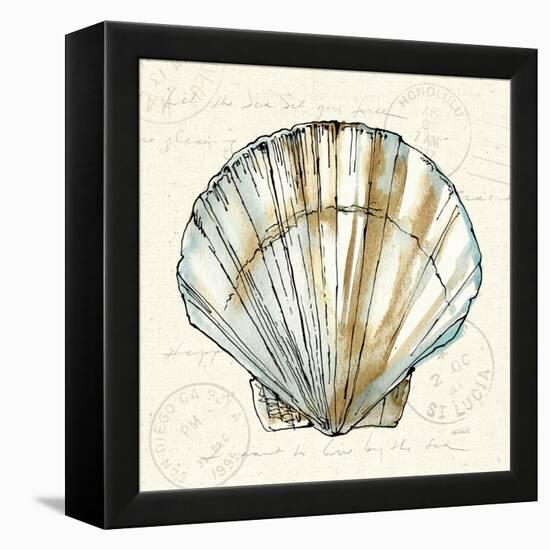 Coastal Breeze VII-Anne Tavoletti-Framed Stretched Canvas