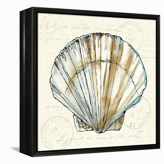 Coastal Breeze VII-Anne Tavoletti-Framed Stretched Canvas