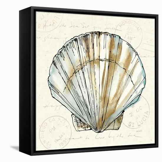 Coastal Breeze VII-Anne Tavoletti-Framed Stretched Canvas