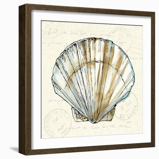 Coastal Breeze VII-Anne Tavoletti-Framed Art Print