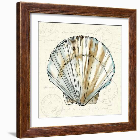 Coastal Breeze VII-Anne Tavoletti-Framed Art Print