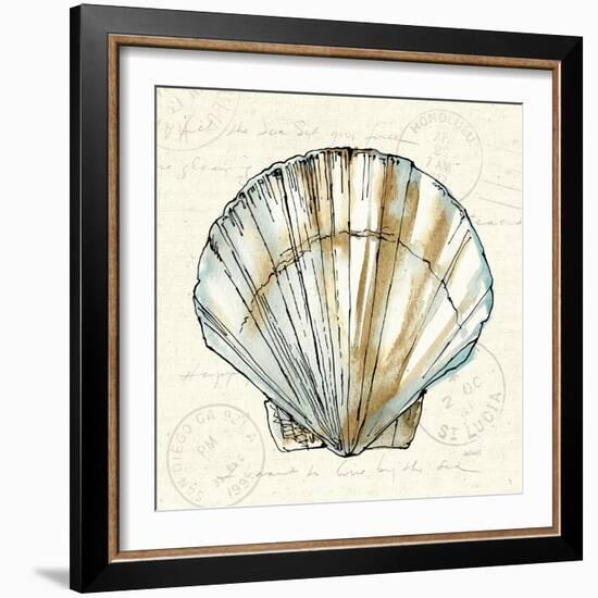 Coastal Breeze VII-Anne Tavoletti-Framed Art Print