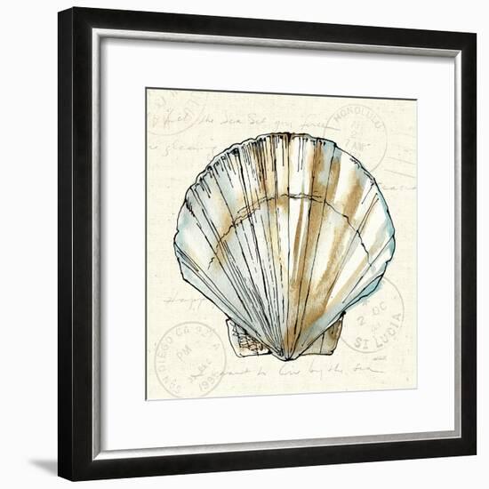 Coastal Breeze VII-Anne Tavoletti-Framed Art Print