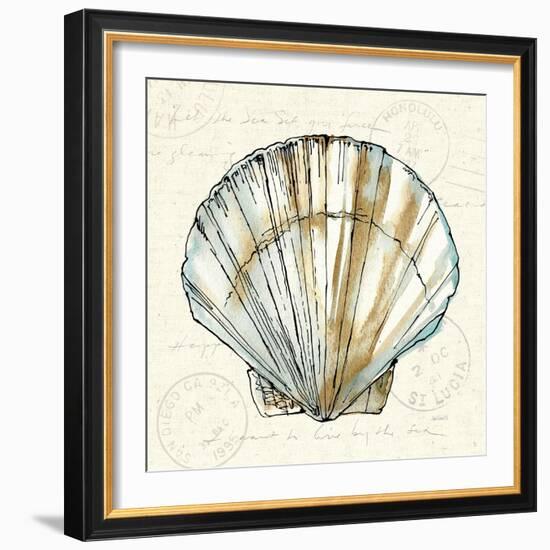 Coastal Breeze VII-Anne Tavoletti-Framed Art Print