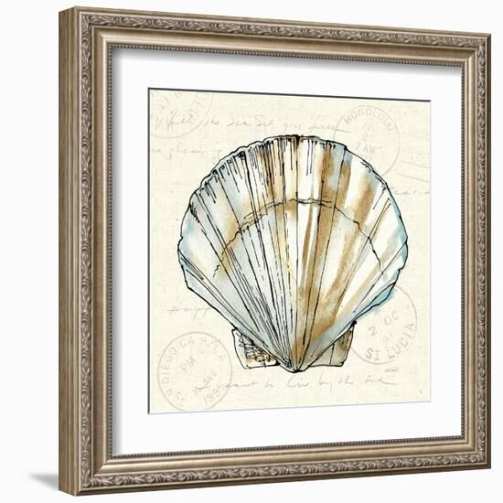 Coastal Breeze VII-Anne Tavoletti-Framed Art Print