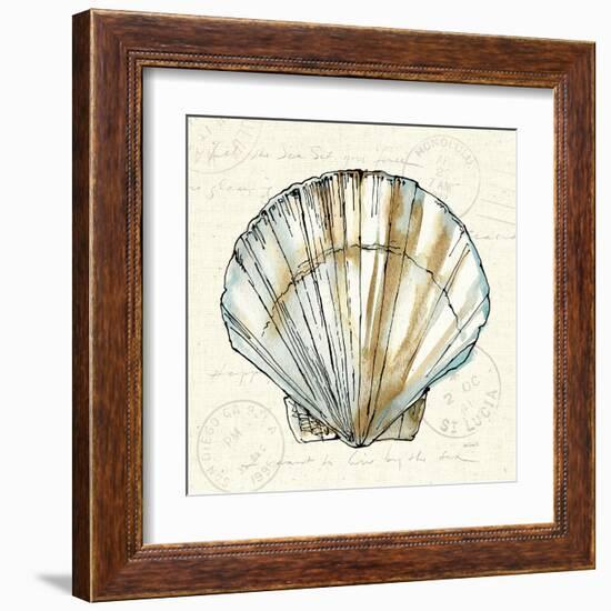 Coastal Breeze VII-Anne Tavoletti-Framed Art Print