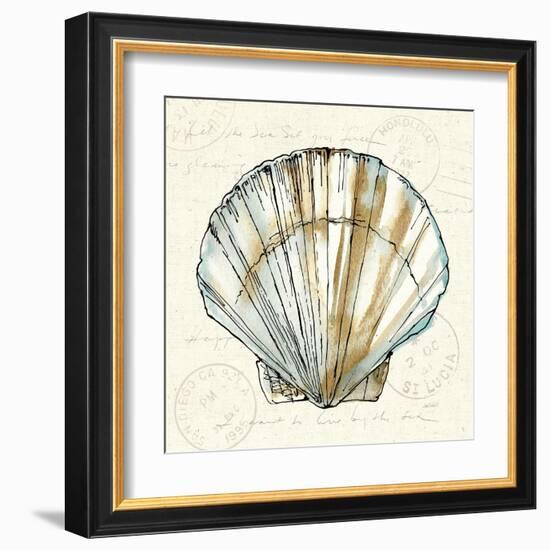 Coastal Breeze VII-Anne Tavoletti-Framed Art Print