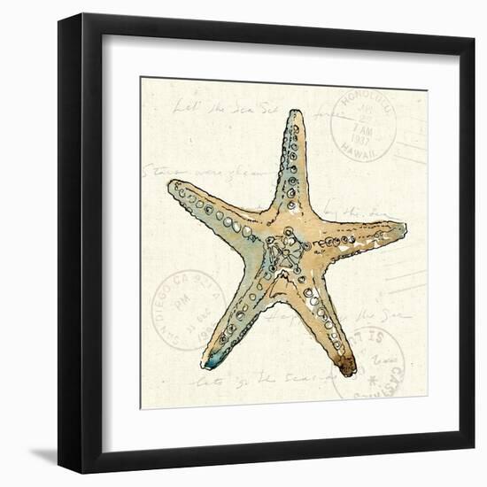 Coastal Breeze VIII-Anne Tavoletti-Framed Art Print