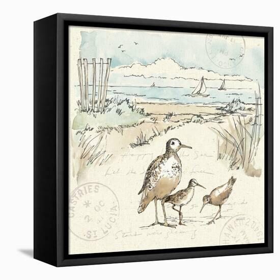 Coastal Breeze X-Anne Tavoletti-Framed Stretched Canvas