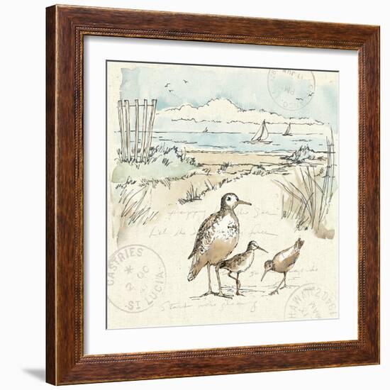 Coastal Breeze X-Anne Tavoletti-Framed Art Print