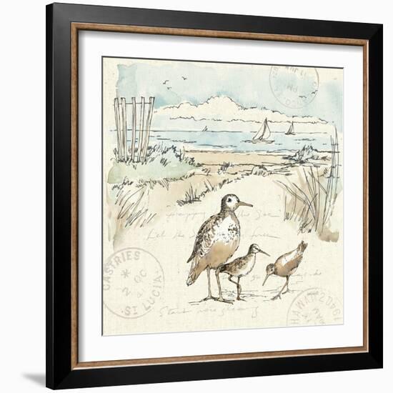 Coastal Breeze X-Anne Tavoletti-Framed Art Print