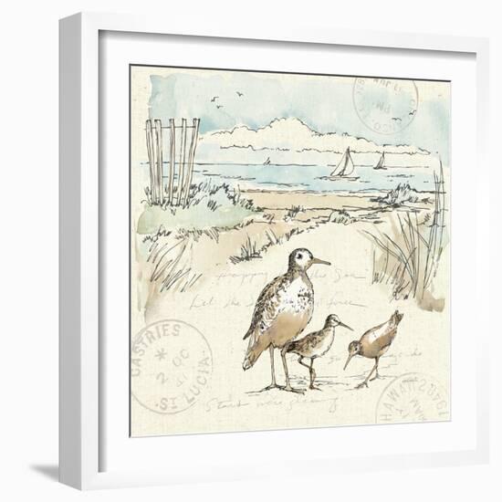 Coastal Breeze X-Anne Tavoletti-Framed Art Print