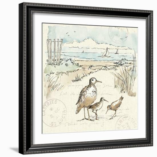 Coastal Breeze X-Anne Tavoletti-Framed Art Print