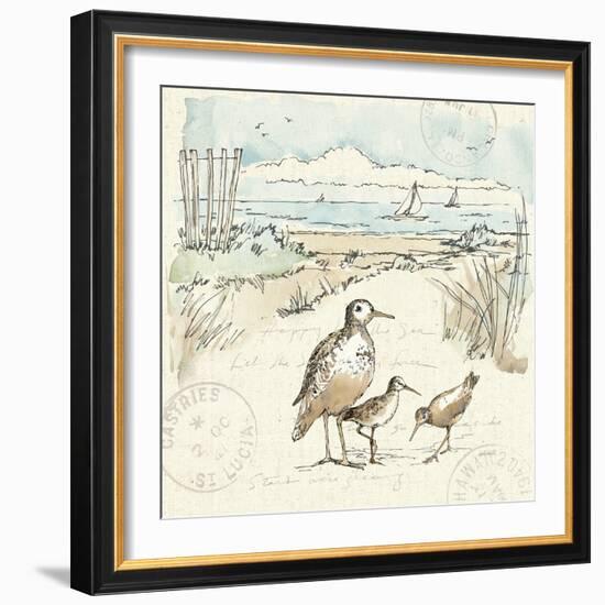 Coastal Breeze X-Anne Tavoletti-Framed Art Print