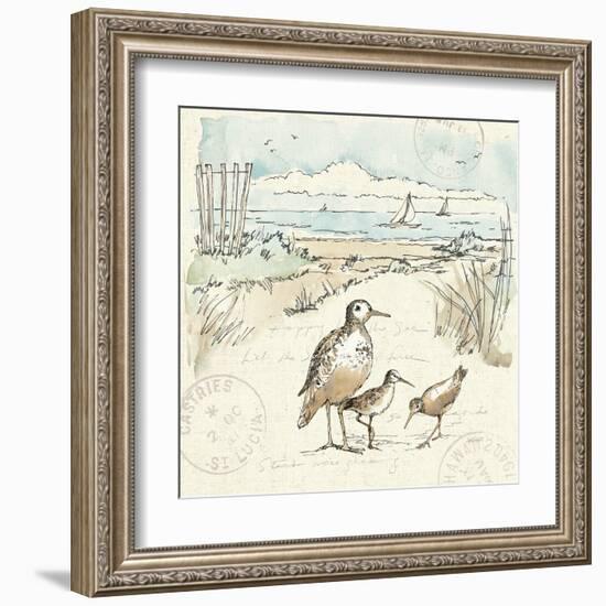 Coastal Breeze X-Anne Tavoletti-Framed Art Print