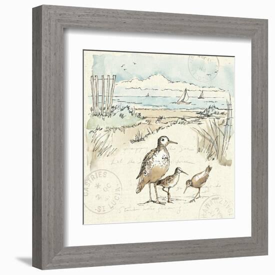 Coastal Breeze X-Anne Tavoletti-Framed Art Print