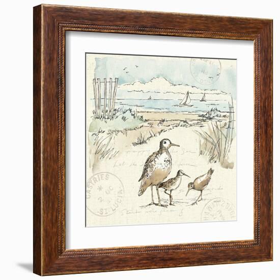 Coastal Breeze X-Anne Tavoletti-Framed Art Print