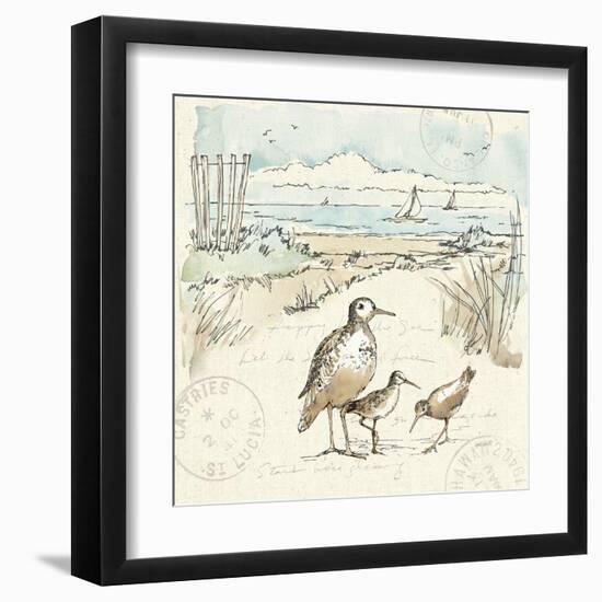 Coastal Breeze X-Anne Tavoletti-Framed Art Print