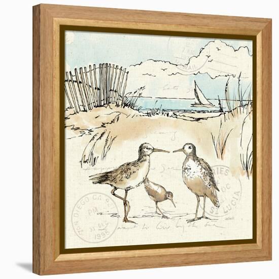 Coastal Breeze XI-Anne Tavoletti-Framed Stretched Canvas