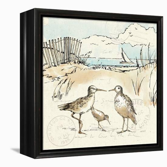 Coastal Breeze XI-Anne Tavoletti-Framed Stretched Canvas