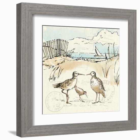 Coastal Breeze XI-Anne Tavoletti-Framed Art Print