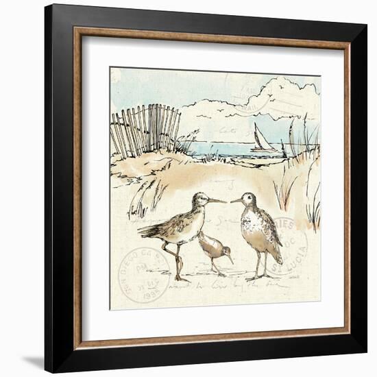 Coastal Breeze XI-Anne Tavoletti-Framed Art Print