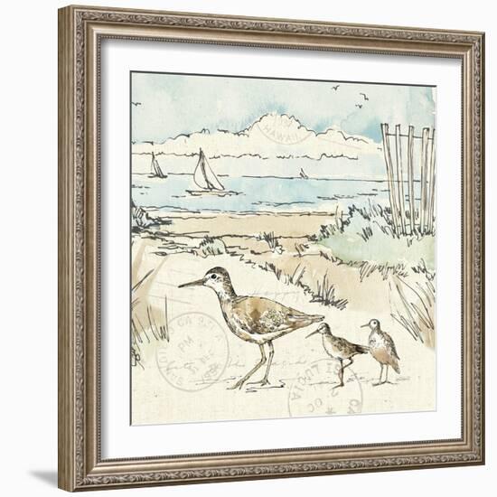 Coastal Breeze XII-Anne Tavoletti-Framed Art Print