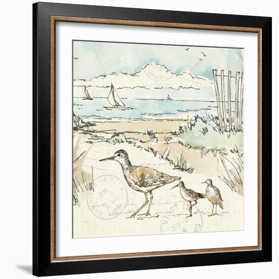 Coastal Breeze XII-Anne Tavoletti-Framed Art Print