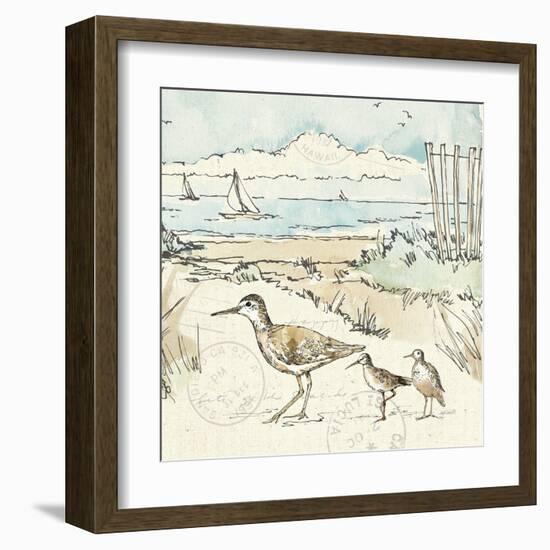 Coastal Breeze XII-Anne Tavoletti-Framed Art Print