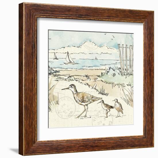 Coastal Breeze XII-Anne Tavoletti-Framed Art Print