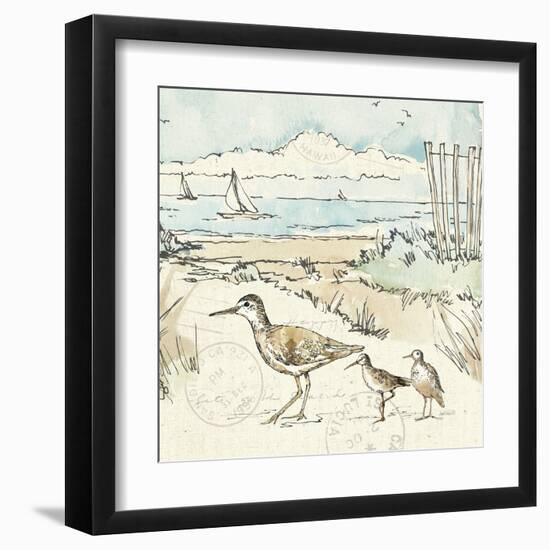 Coastal Breeze XII-Anne Tavoletti-Framed Art Print