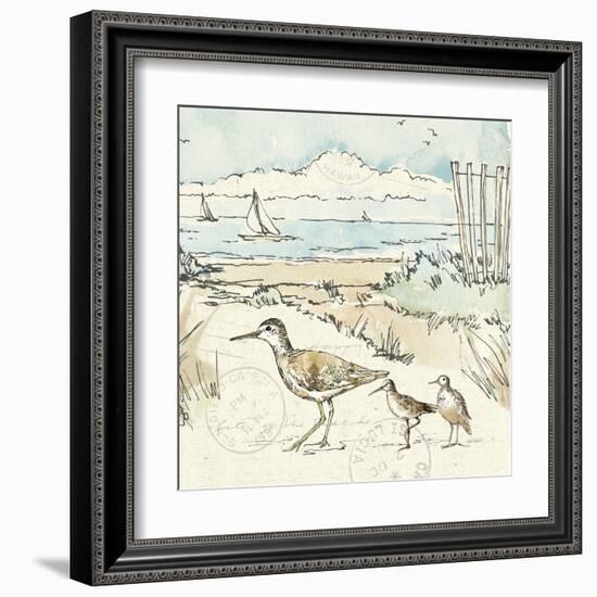 Coastal Breeze XII-Anne Tavoletti-Framed Art Print